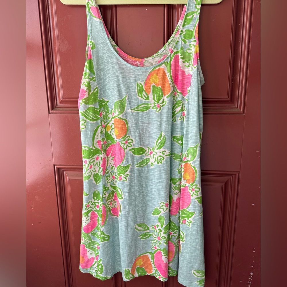 Lilly Pulitzer swing dress / coverup. Size large.  Previously loved.